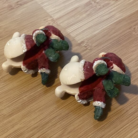 Adorable Christmas Snow Characters w/Santa Outfits - Picture 9 of 12